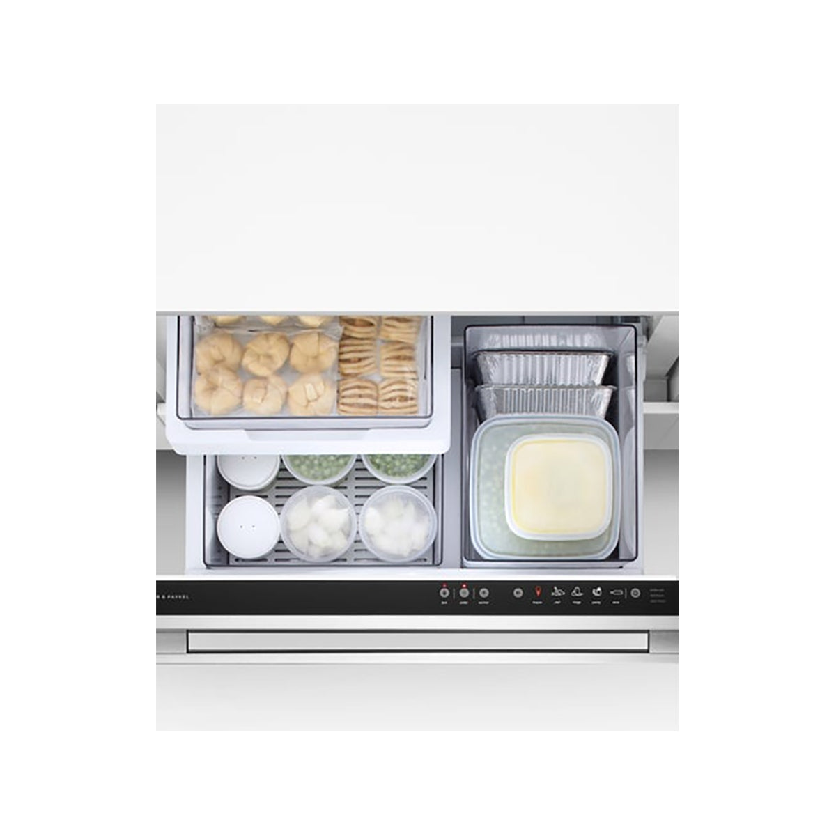 Fisher & Paykel RB9064S1 Series 9 Integrated CoolDrawer™ Multi-Temperature Drawer, 104 Litre, 85.5cm Wide - Panel Ready
