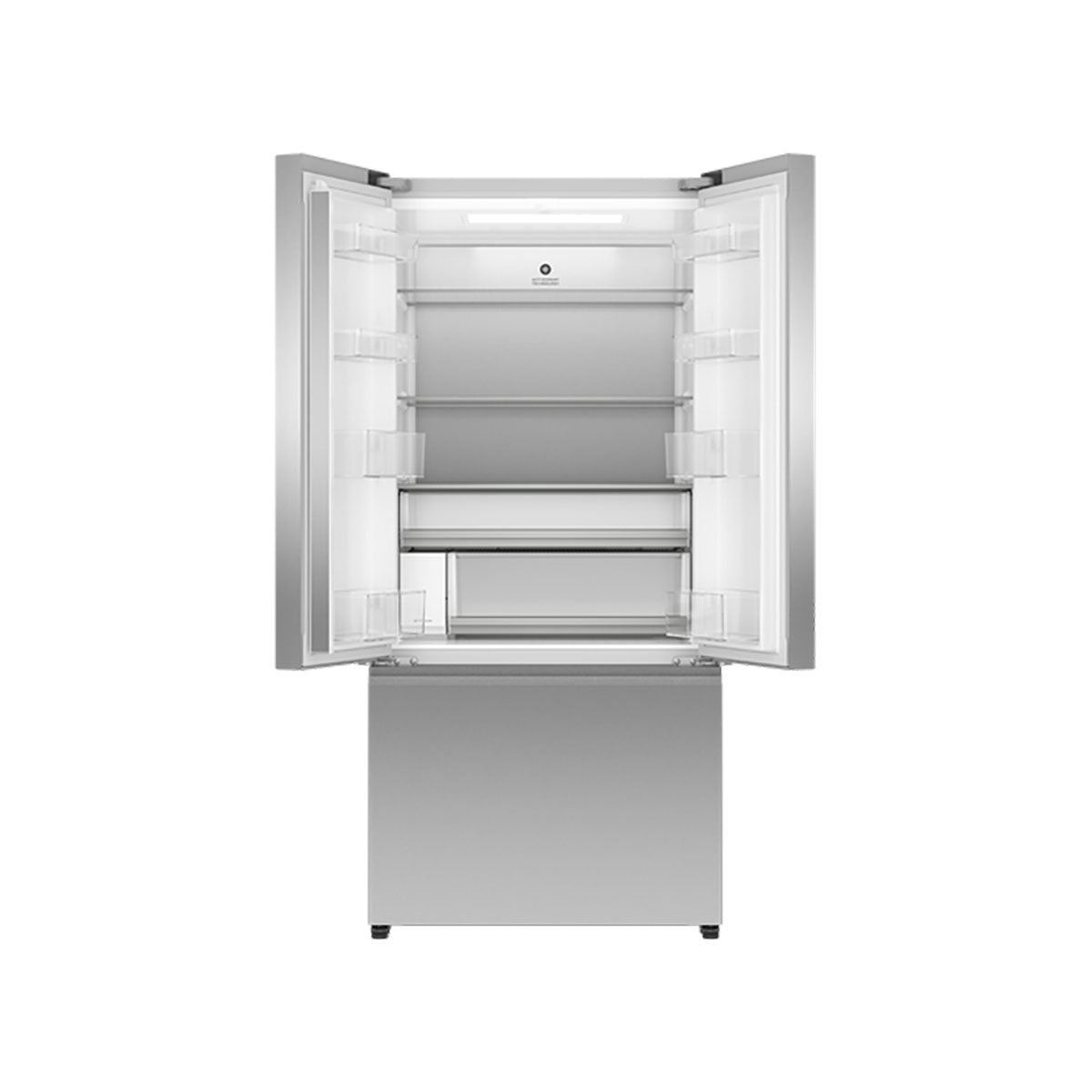 Fisher & Paykel RF505ANUX1 Series 7 French Door Refrigerator Freezer, Ice Maker & Water Dispenser, 510 Litre, 79cm Wide - Stainless Steel, French Hinge