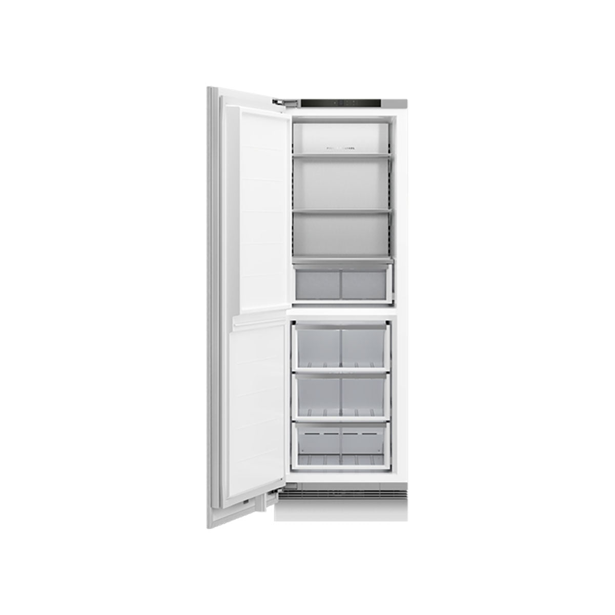 Fisher & Paykel RS6019F2L1 Series 9 Integrated Dual Zone Freezer, 304 Litre, 59.2cm Wide - Panel Ready, Left Hinge