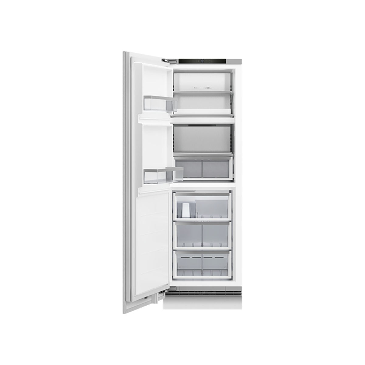 Fisher & Paykel RS6019F3LJ1 Series 9 Integrated Triple Zone Freezer, Internal Ice Maker, 303 Litre, 59.2cm Wide - Panel Ready, Left Hinge