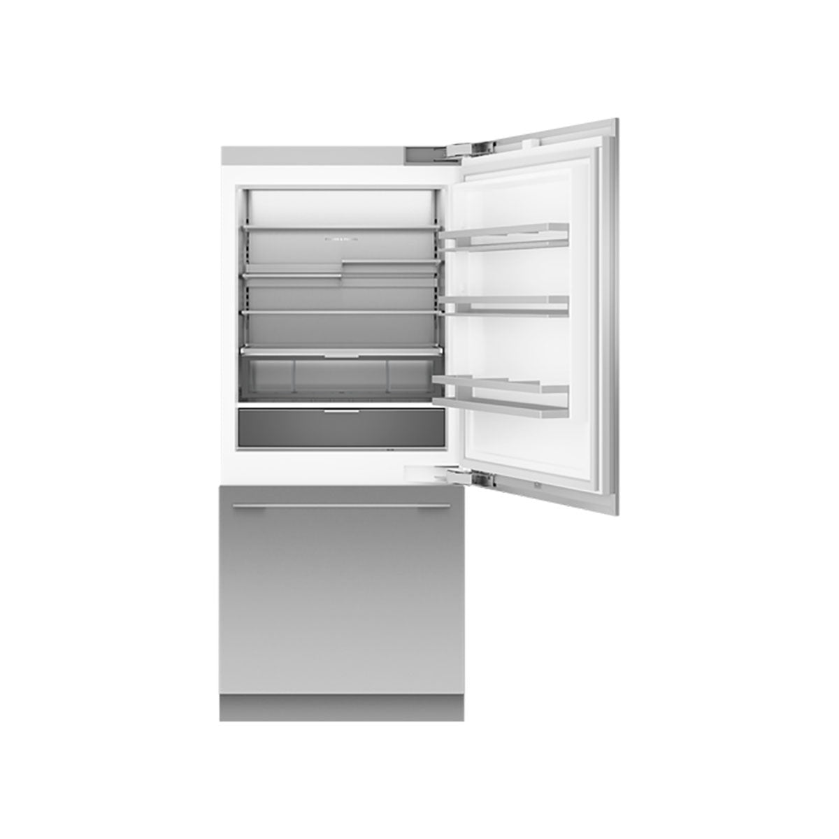 Fisher & Paykel RS9121WLUVE1 Series 11 Integrated Refrigerator Freezer, 555 Litre, Ice Maker & Water Dispenser, 90.8cm Wide - Panel Ready, Right Hinge