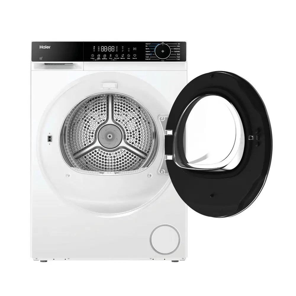 Haier HD80-D357U1 8kg Heat Pump Tumble Dryer, White