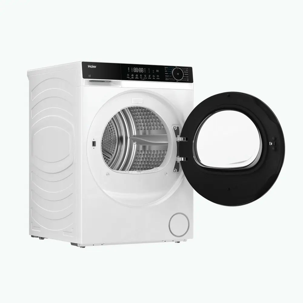 Haier HD80-D357U1 8kg Heat Pump Tumble Dryer, White