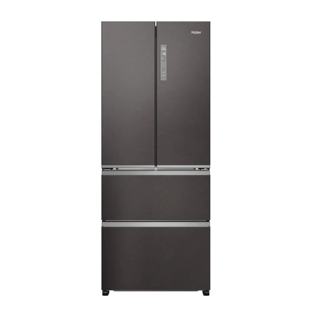 Haier HFR3718ENMD 70cm 60/40 Total No Frost Fridge Freezer, Dark