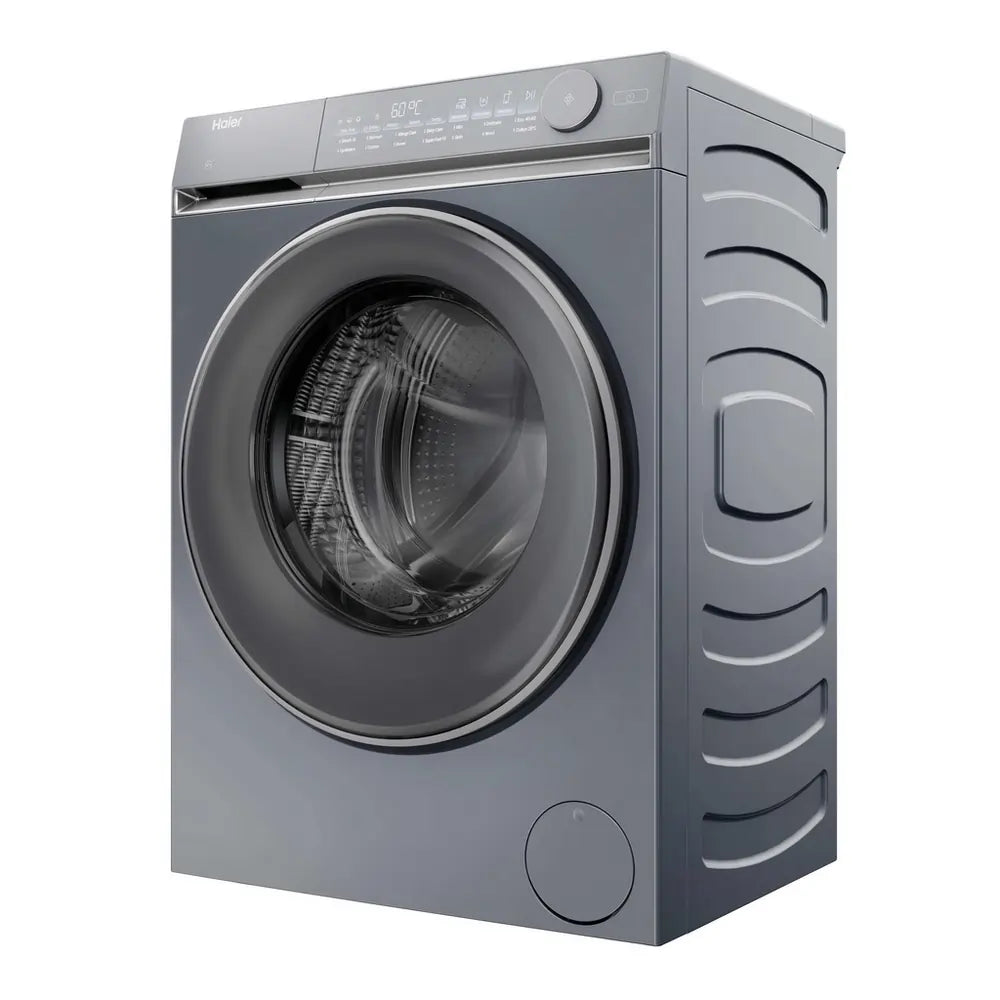 Haier X7 HW100B14367GUUK 10kg 1400 Spin Wi-Fi Connected Washing Machine, Graphite
