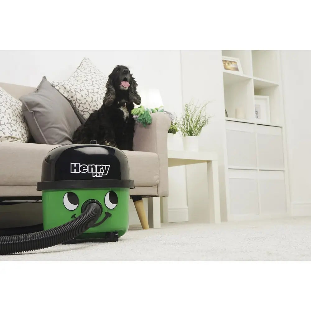 Numatic 906766 Henry Pet Cylinder Vacuum Cleaner, Green