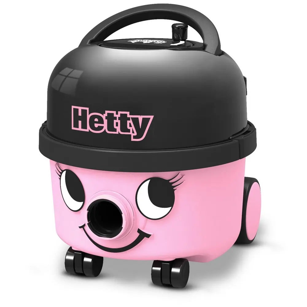 Numatic 902289 Hetty Bagged Cylinder Vacuum Cleaner, Pink