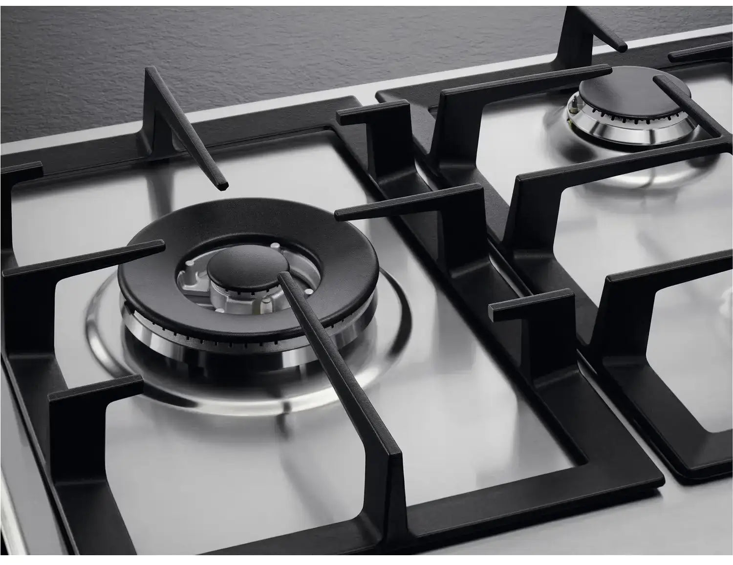 AEG HGB95522YM 86cm 5 Burner Gas Hob, Stainless Steel