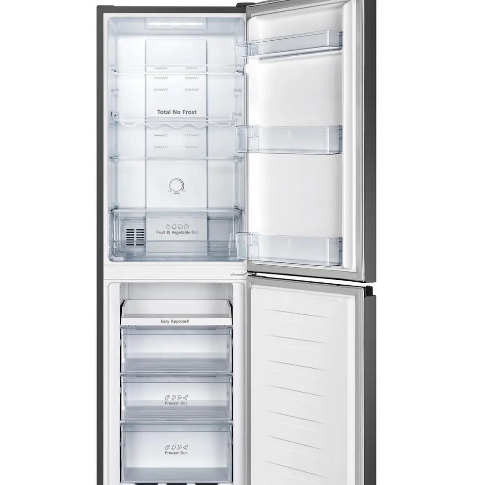 Hisense RB327N4ABD 55cm 50/50 Frost Free Fridge Freezer, Black