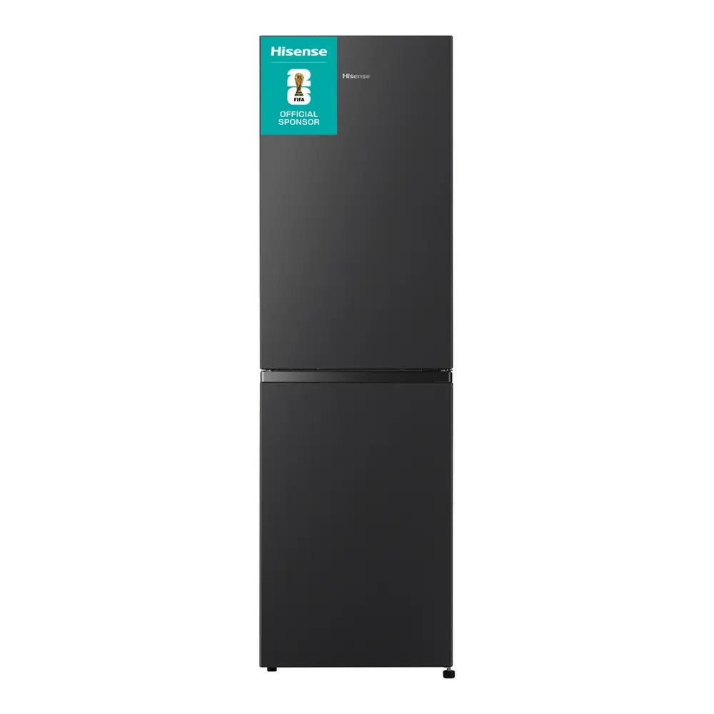 Hisense RB327N4ABD 55cm 50/50 Frost Free Fridge Freezer, Black