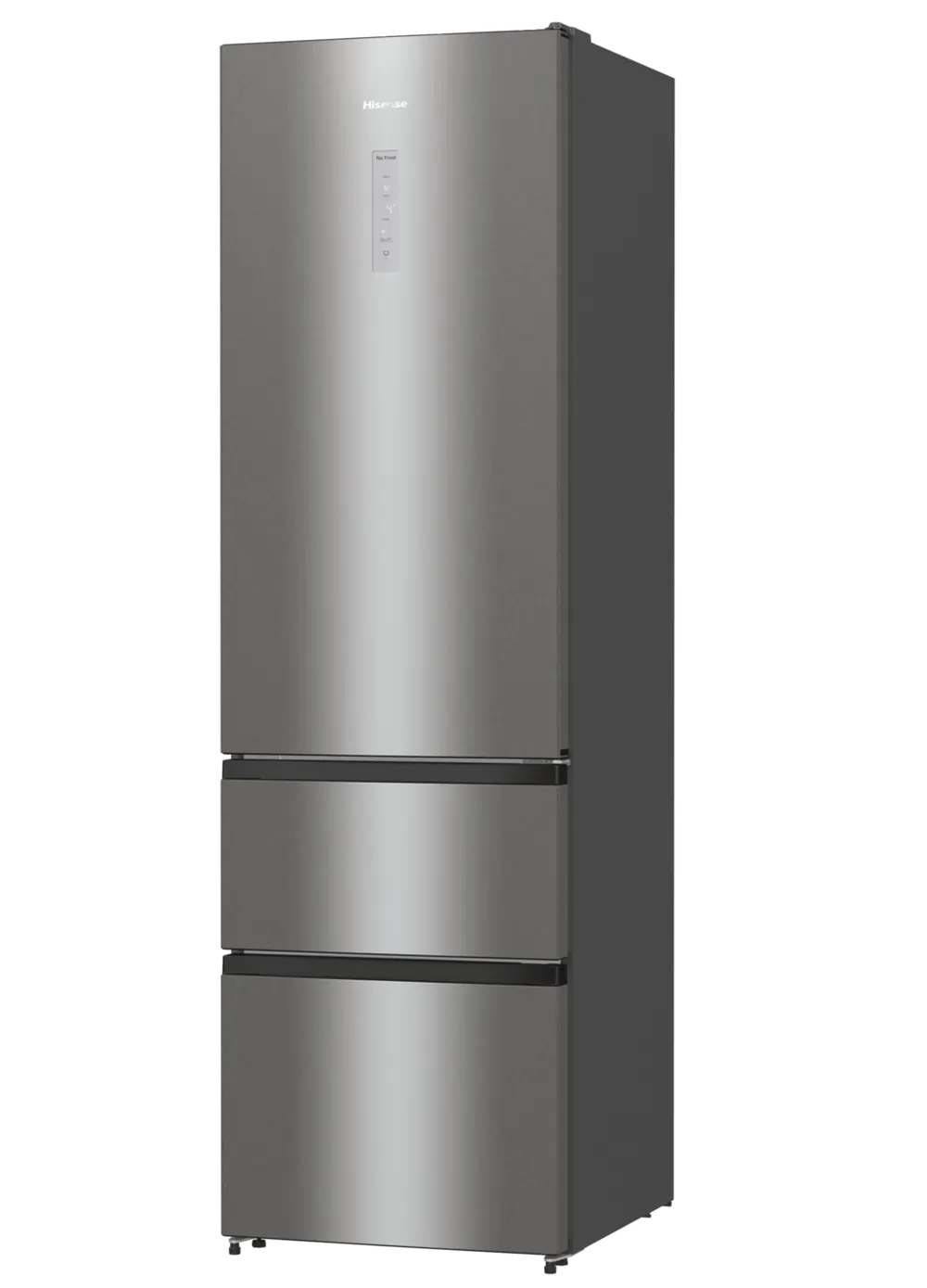 Hisense RM469N4ACDUK 60cm 60/40 Frost Free Fridge Freezer, Stainless Steel