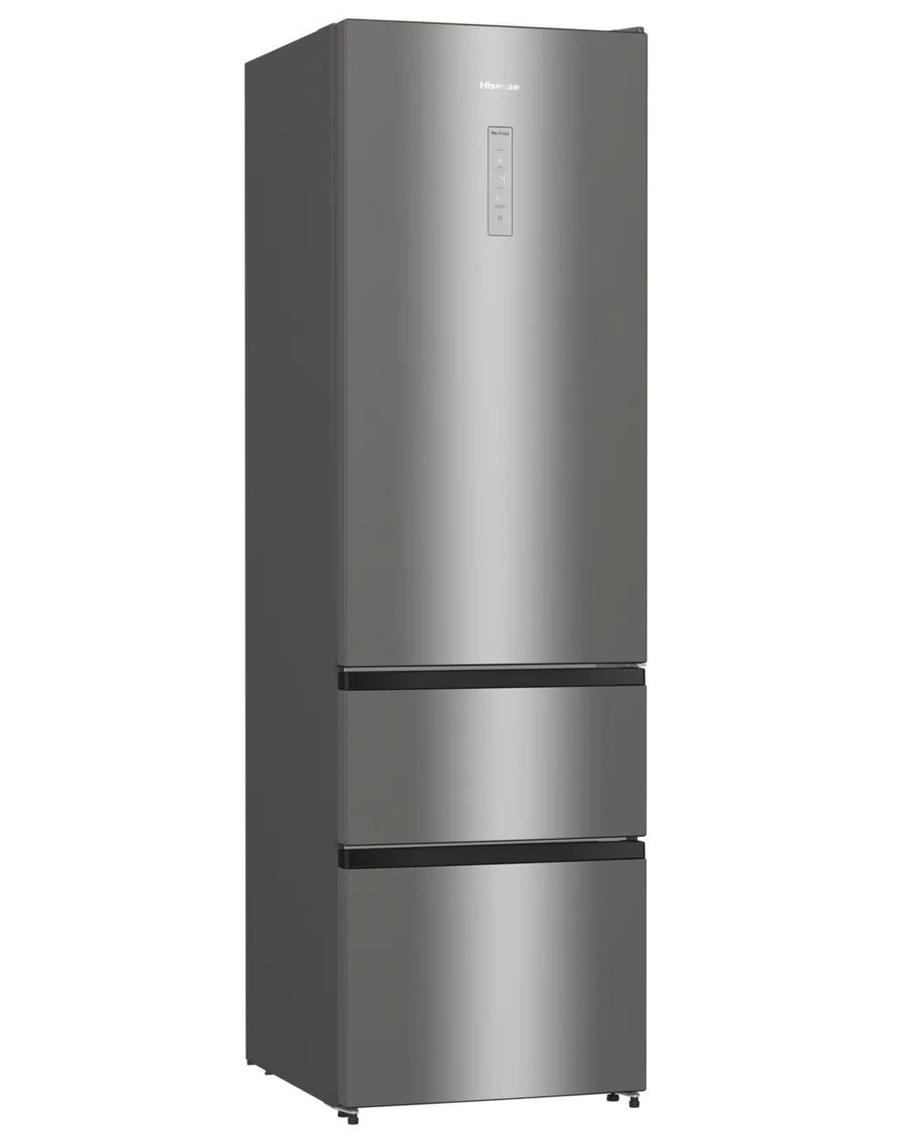 Hisense RM469N4ACDUK 60cm 60/40 Frost Free Fridge Freezer, Stainless Steel