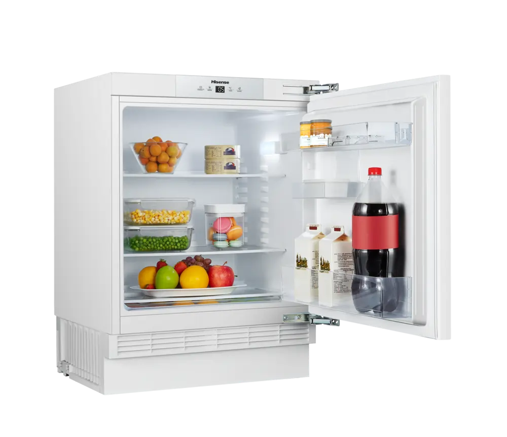 Hisense RUL178D4AWE 59.5cm Intergrated Undercounter Larder Fridge, White