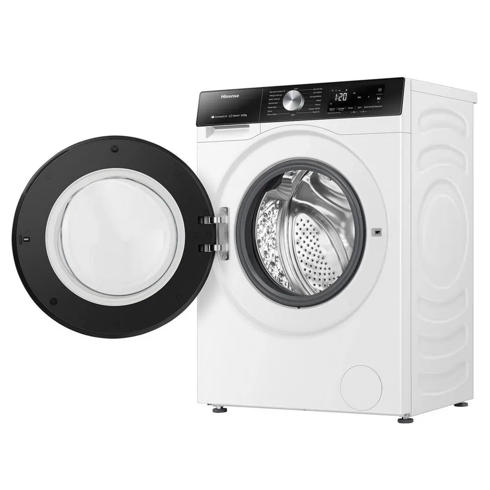 Hisense WF3S1043BW3 10.5kg 1400 Spin Washing Machine, White