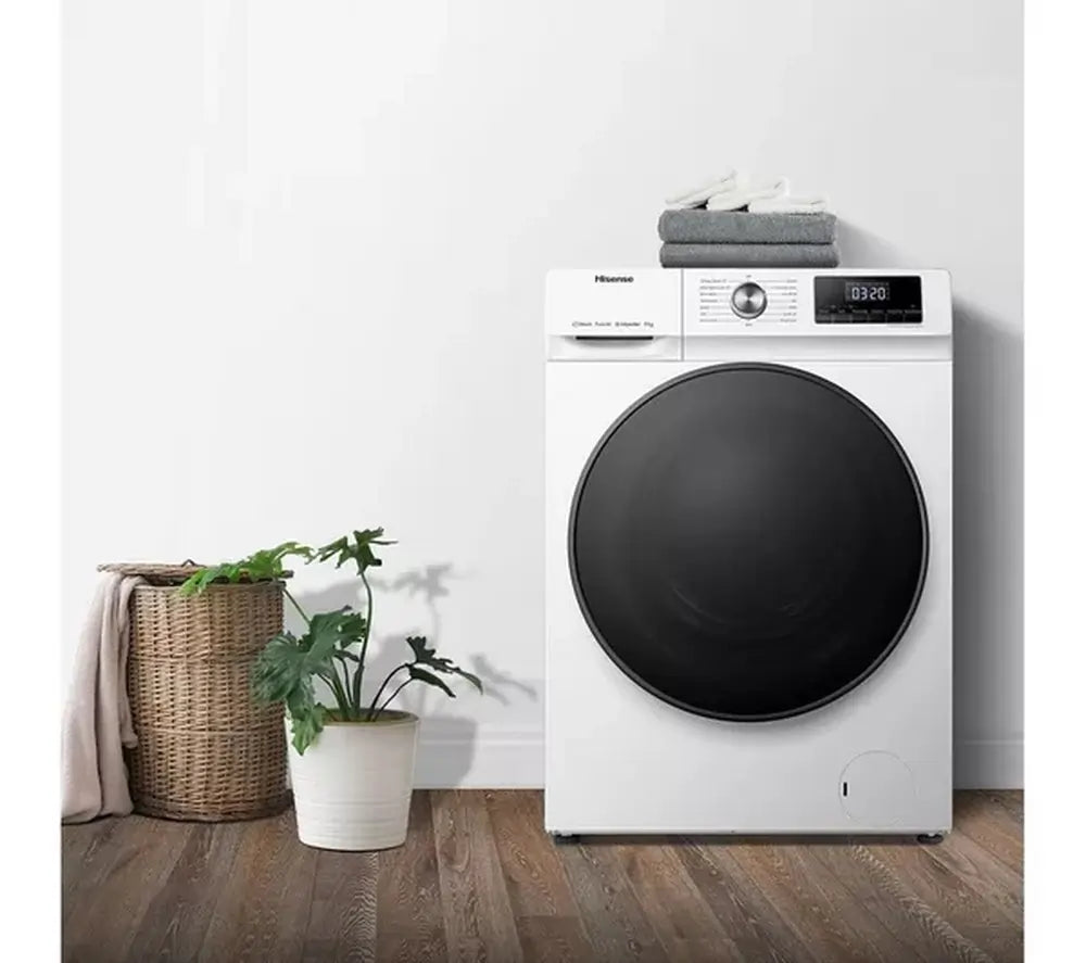 Hisense WFQA9014EVJM 9kg 1400 Spin Washing Machine - White -