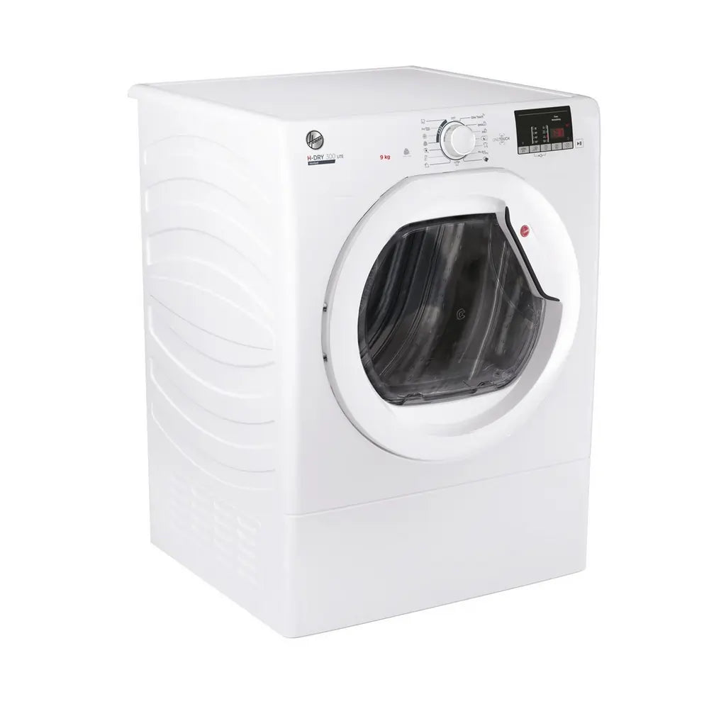 Hoover HLEV9DG-80 9kg Vented Tumble Dryer, White