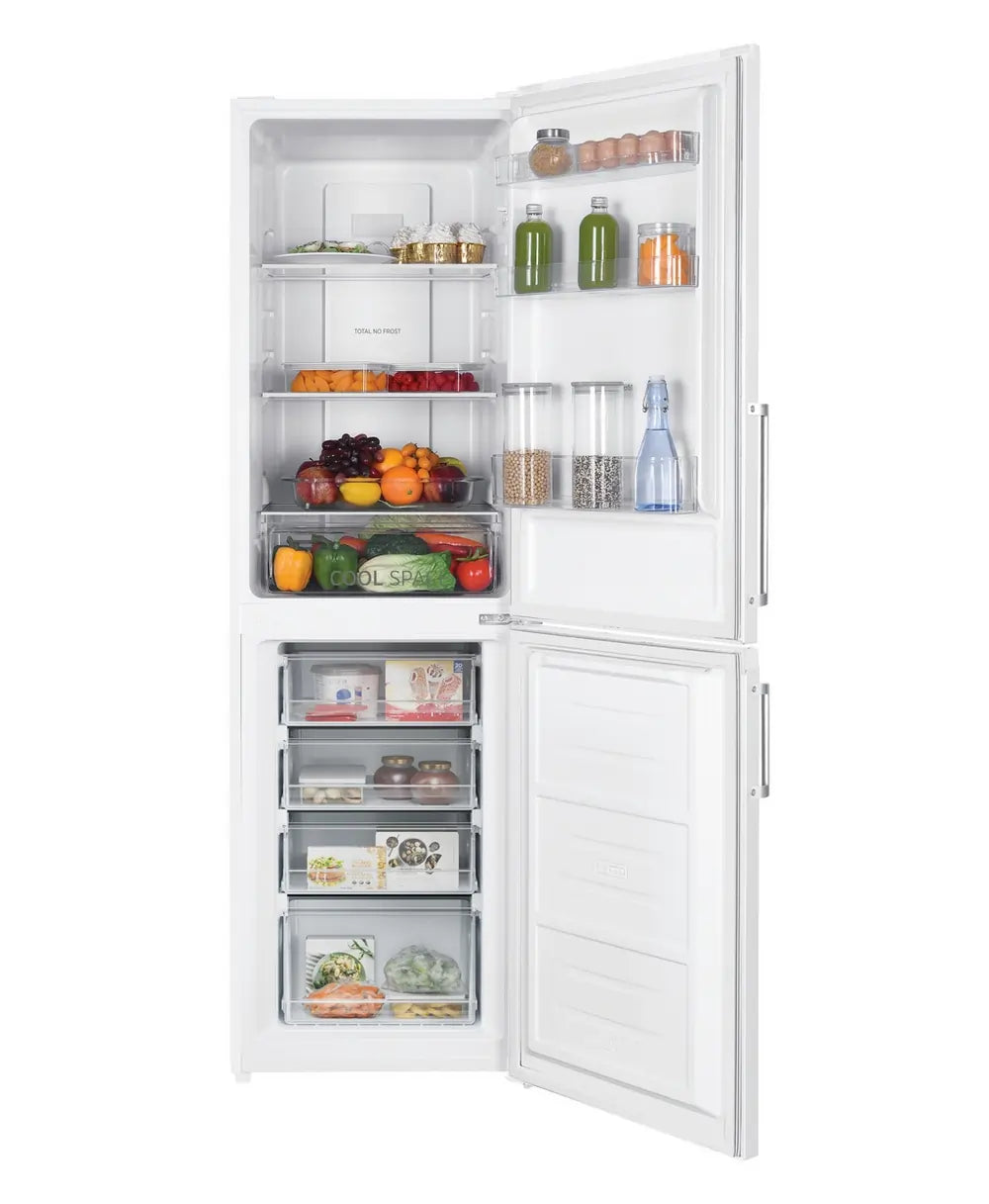 Hoover HOCH1T518EWHK 54cm 50/50 Frost Free Fridge Freezer, White