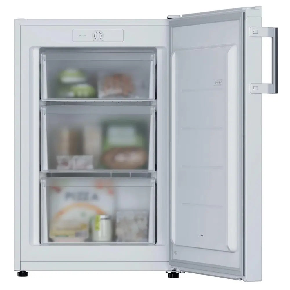 Hoover HONUQ2L58EWHK 54.5cm Low Frost Undercounter Freezer, White