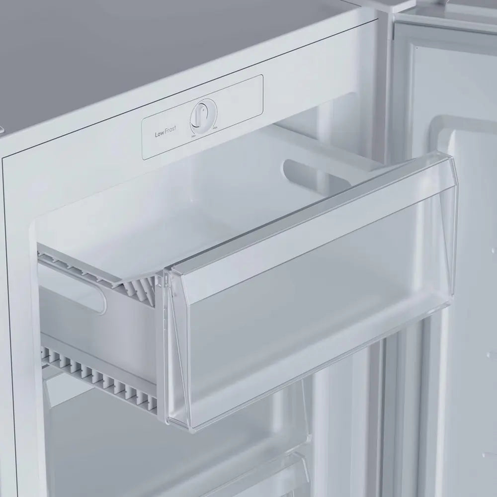 Hoover HONUQ2L58EWHK 54.5cm Low Frost Undercounter Freezer, White