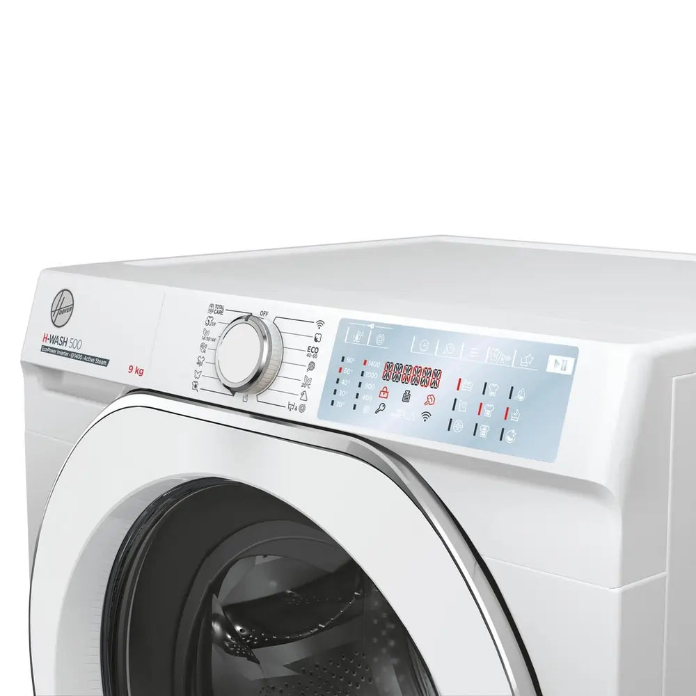Hoover HWB 49AMC/1-80 9kg 1400 Spin Smart Washing Machine, White
