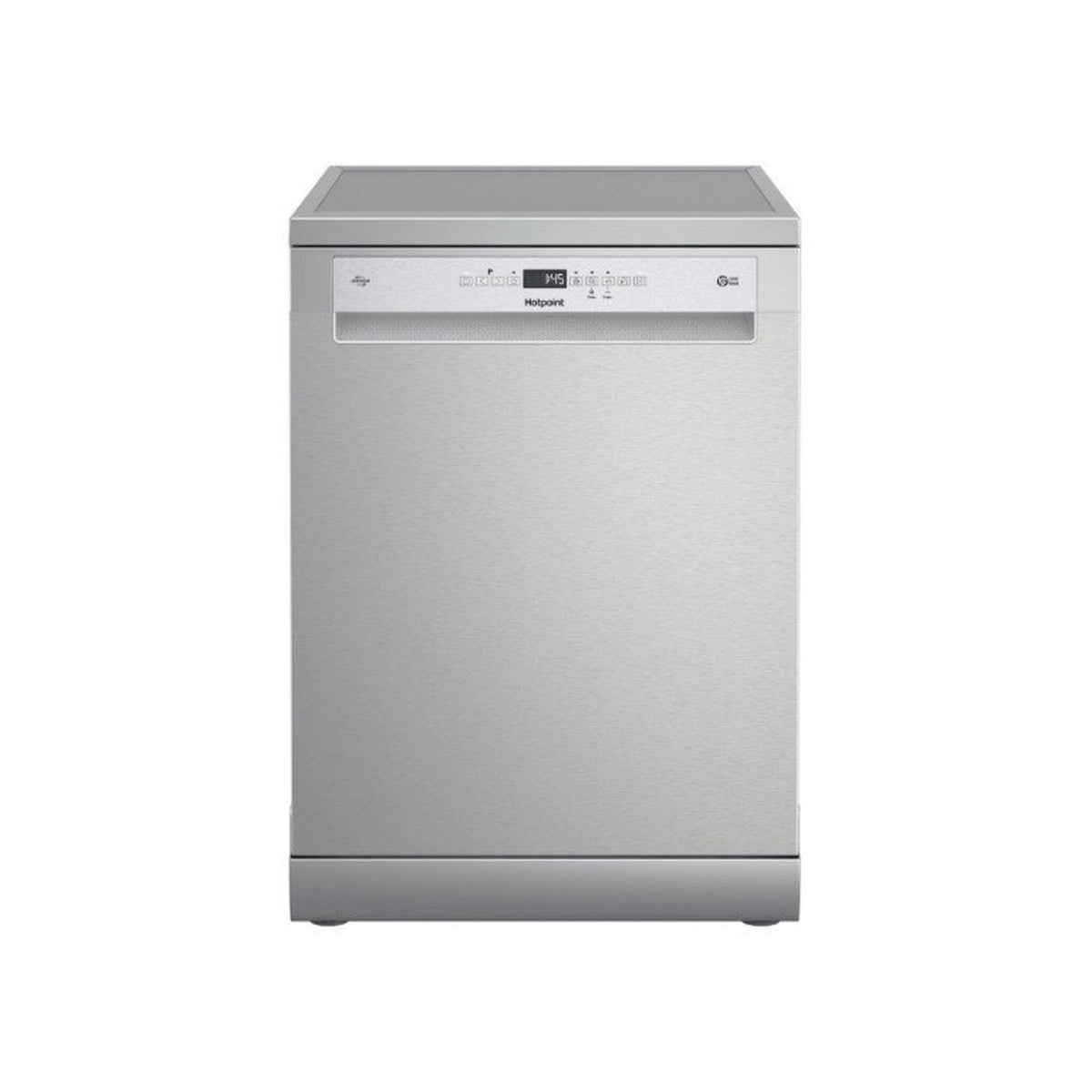 Hotpoint H7FHP43XUK Freestanding Dishwasher, 15 Place Settings, 10 Programmes, 60cm Wide - Stainless Steel