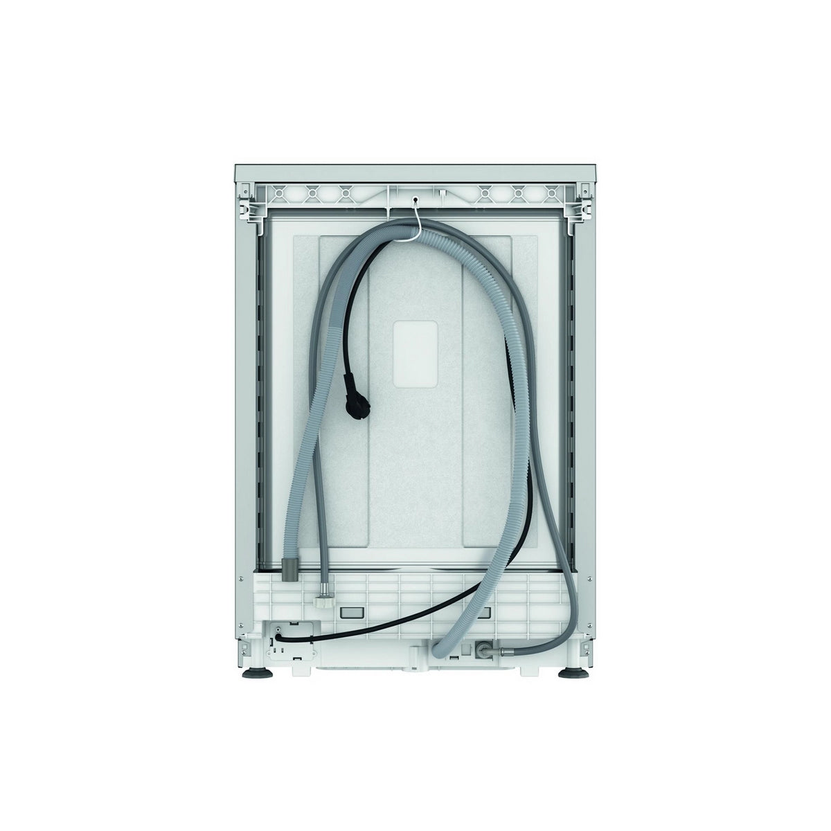 Hotpoint H7FHP43XUK Freestanding Dishwasher, 15 Place Settings, 10 Programmes, 60cm Wide - Stainless Steel