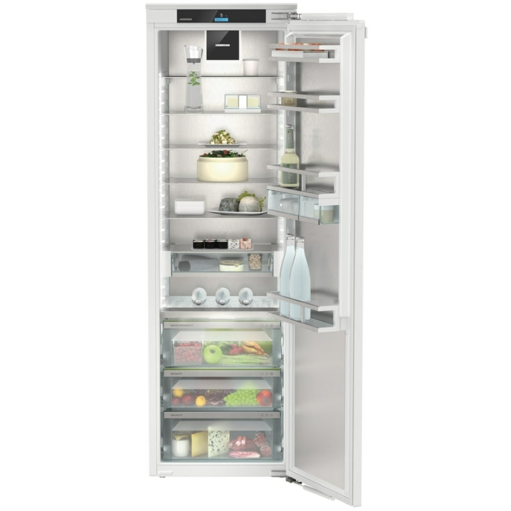 Liebherr IRBci5180 Built-In Larder Fridge, Fixed Hinge, Stainless Steel, C Rated
