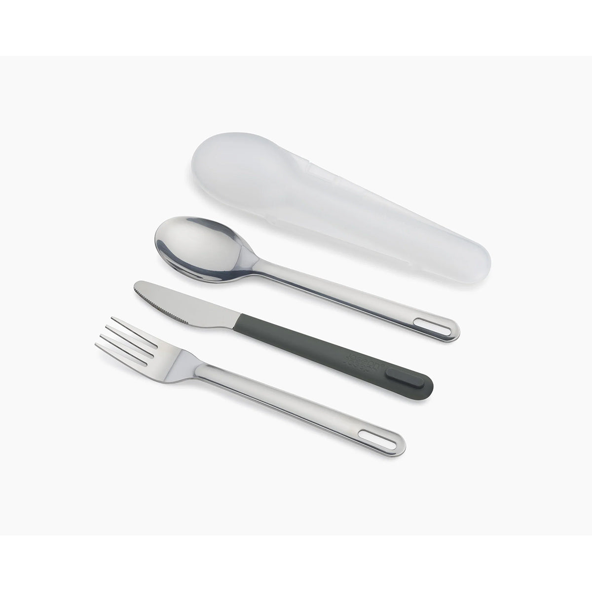 Joseph Joseph 81126 GoEat™ On-The-Go Cutlery Set, Reusable - Stainless Steel