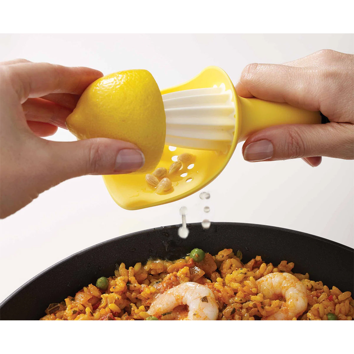 Joseph Joseph 20028 Catcher™ Citrus Reamer - Yellow