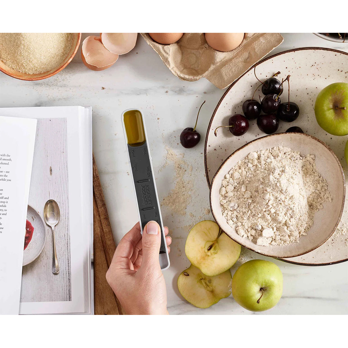 Joseph Joseph 40105 Measure-Up™ Adjustable Measuring Spoon - Blue
