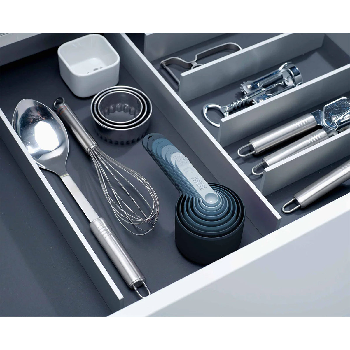 Joseph Joseph 98999 Nest™ Measuring Cups, 8 Piece Set - Blue
