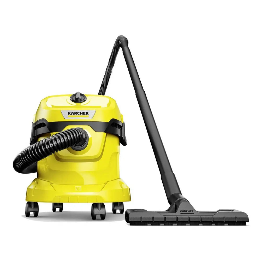 Karcher WD2PLUS Wet & Dry Vacuum Cleaner, Yellow