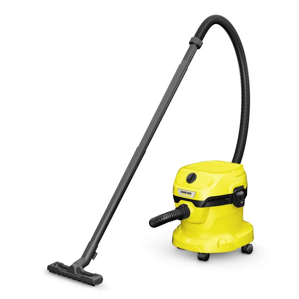 Karcher WD2PLUS Wet & Dry Vacuum Cleaner, Yellow