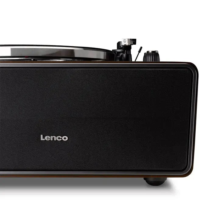 Lenco LS470WA Turntable With Built-In Speakers And Bluetooth, Dark Walnut