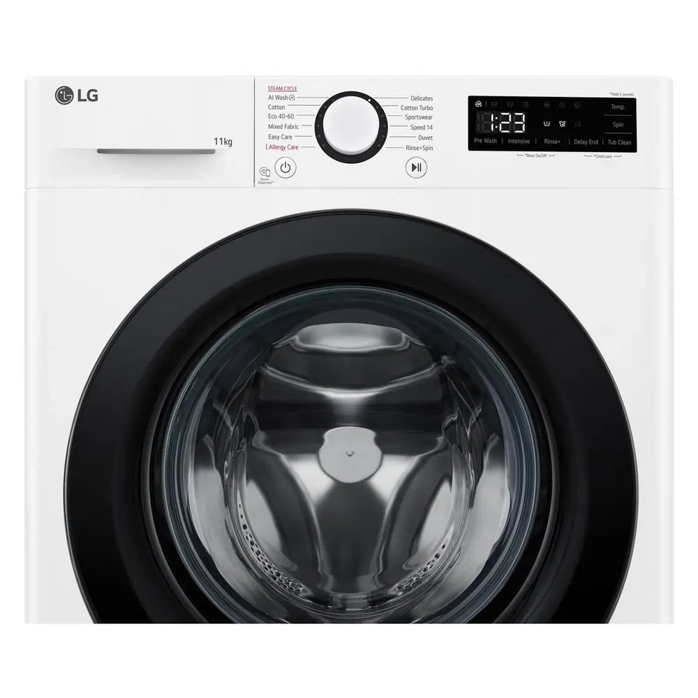 LG F4Y511WBLN1 11kg 1400 Spin Washing Machine, White
