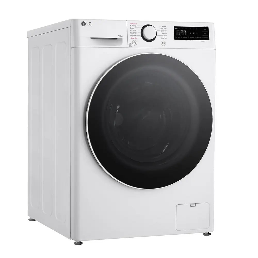 LG F4Y513WWLN1 13kg 1400 Spin Washing Machine, White