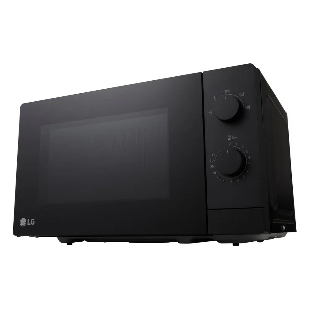 LG MS2082F 700W 20 Litre Microwave Oven, Black