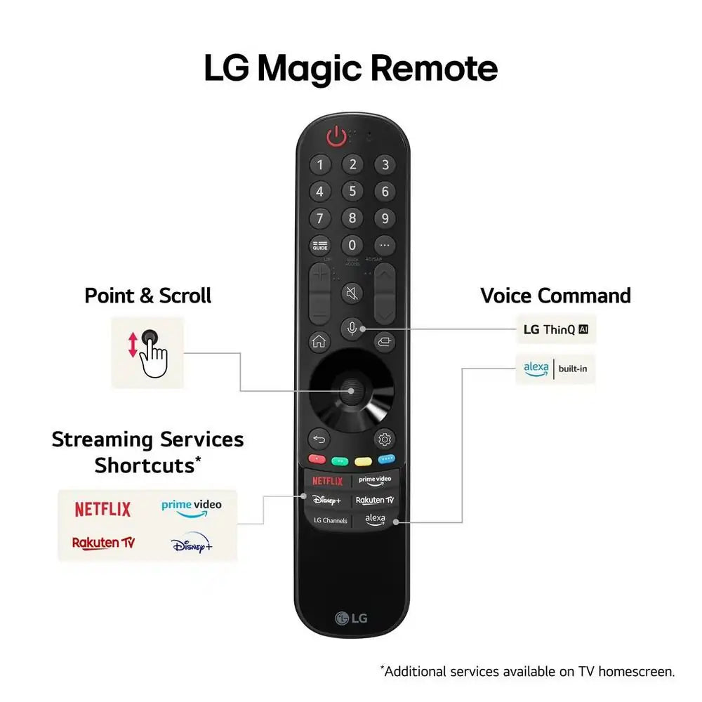 LG OLED48C46LAAEK 48" 4K OLED EVO Smart TV -