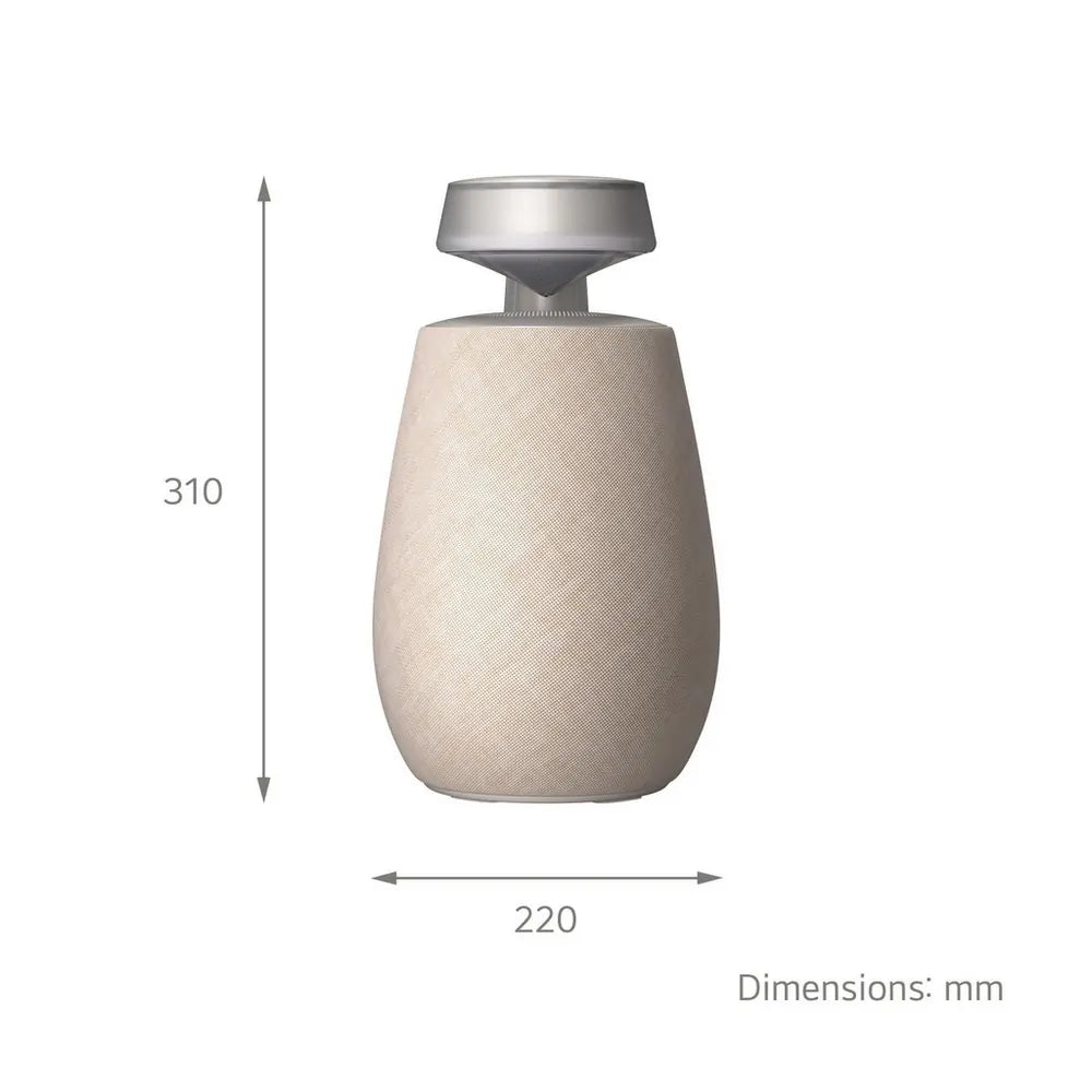 LG XO2TBE Xboom 360 Bluetooth Portable Speaker, Beige