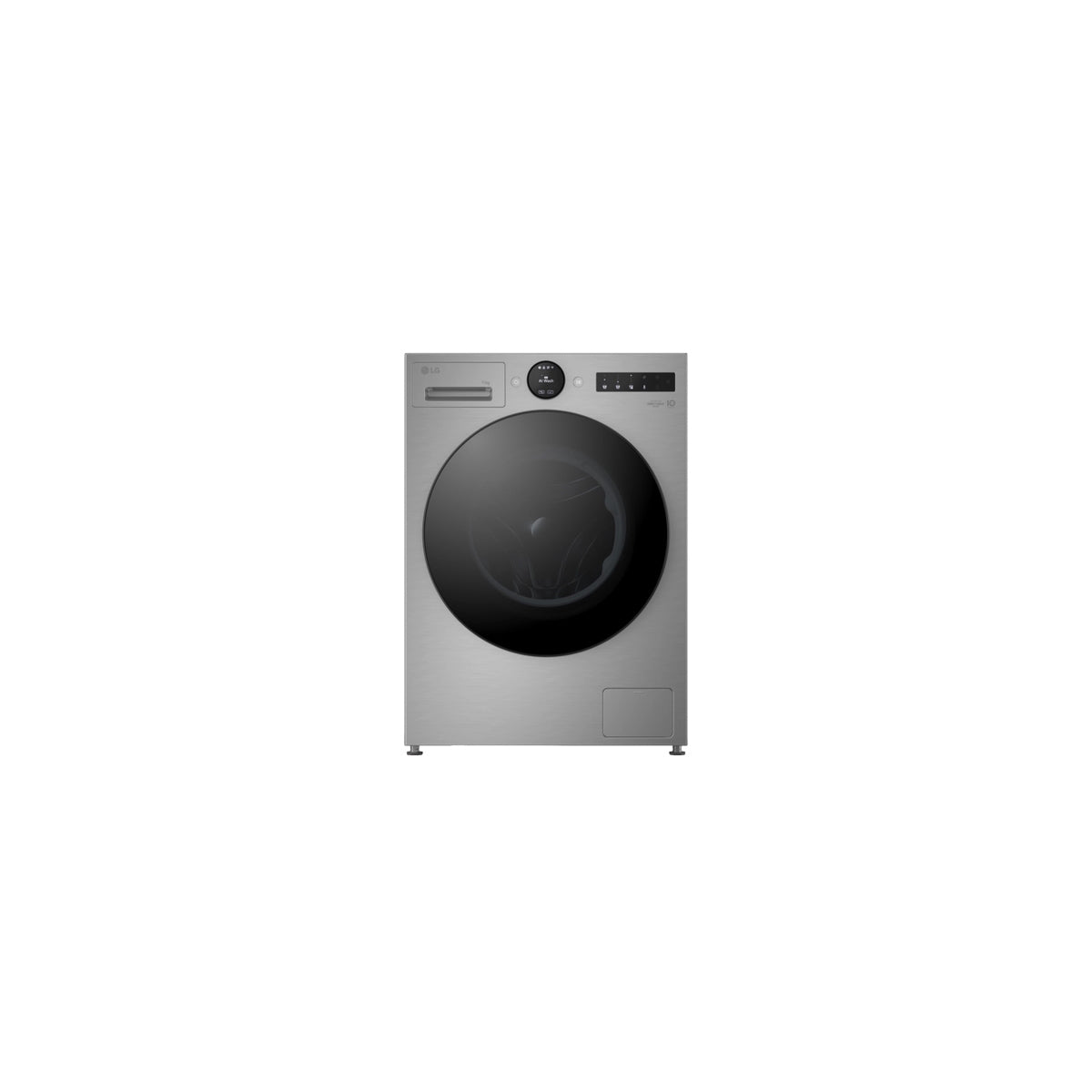 LG F4X7511TSB Series 7 11Kg Freestanding Autodose Washing Machine, AI Direct Drive, 1400 Spin, 60cm Wide - Silver