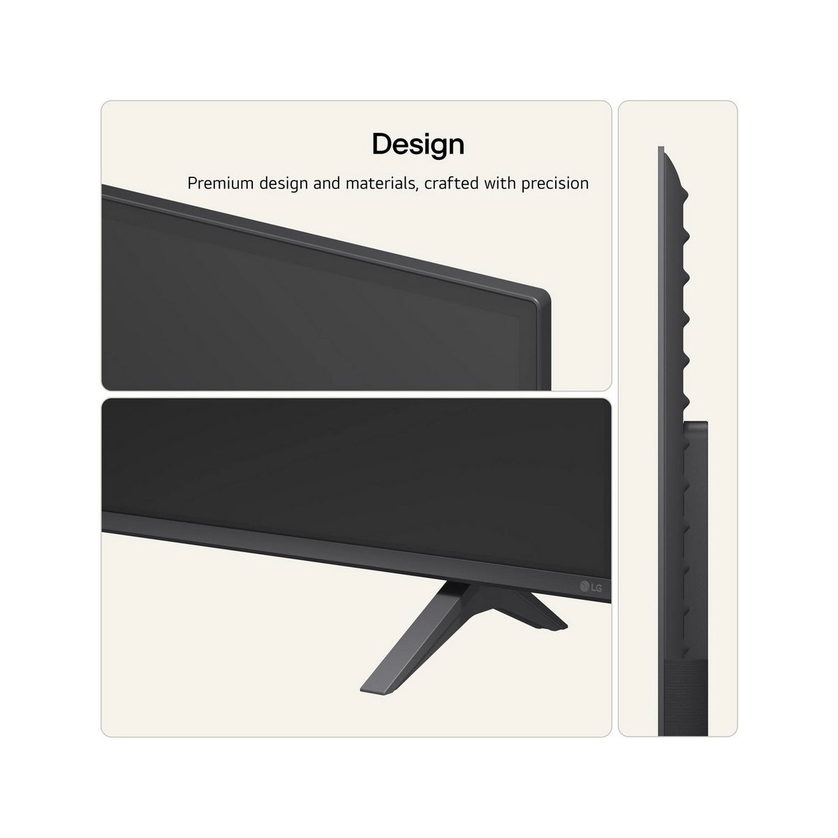 LG 65NU900B6LA.AEK 65" 4K UHD NANO AI Smart TV - Charcoal Black