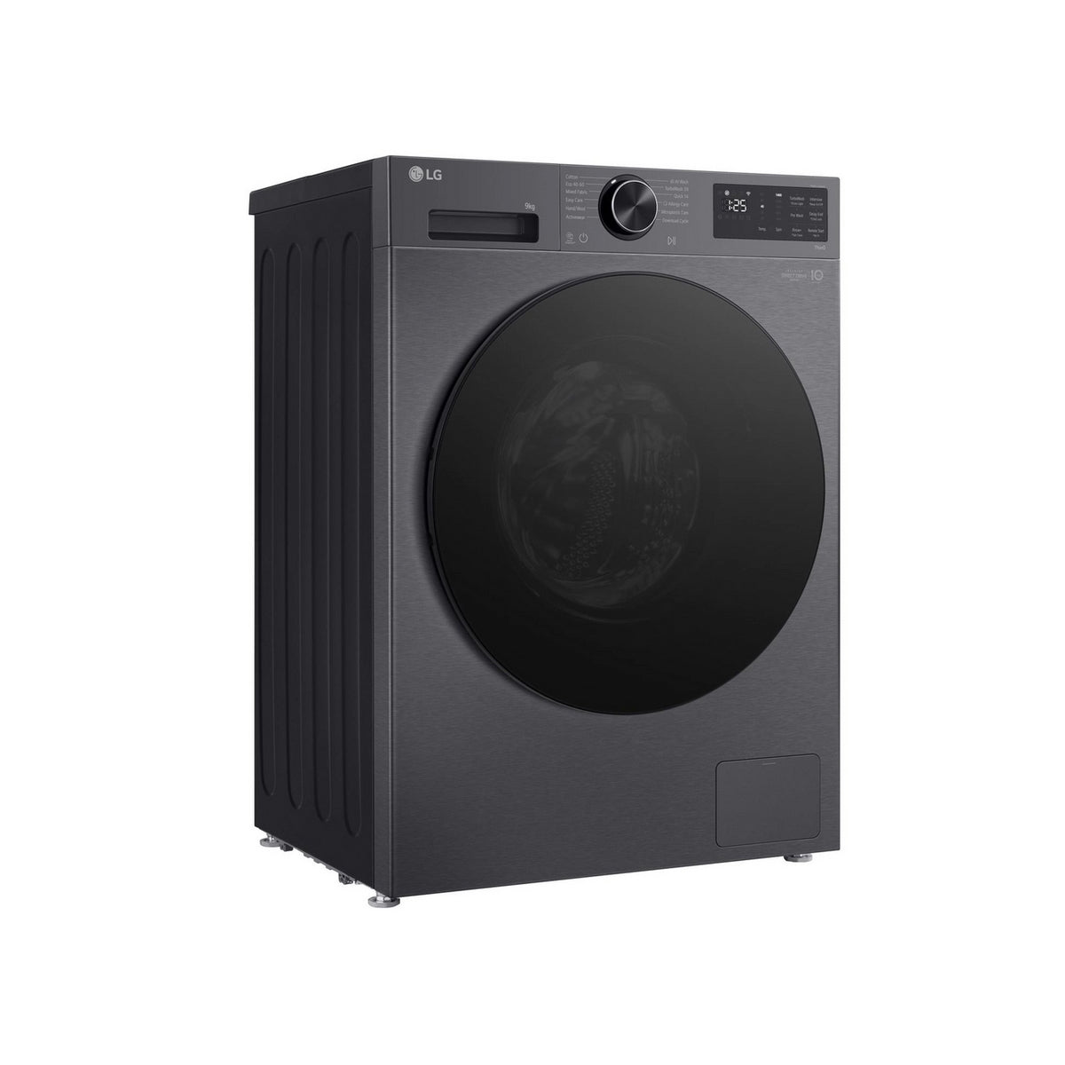 LG F2X50S9TBB Series 3 9Kg Freestanding Washing Machine, 1200rpm, 60cm Wide - Black