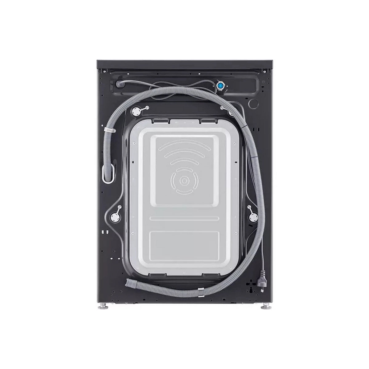 LG F4X1009NMK Series 2 9Kg Freestanding Washing Machine, 1400rpm, 60cm Wide - Slate Grey