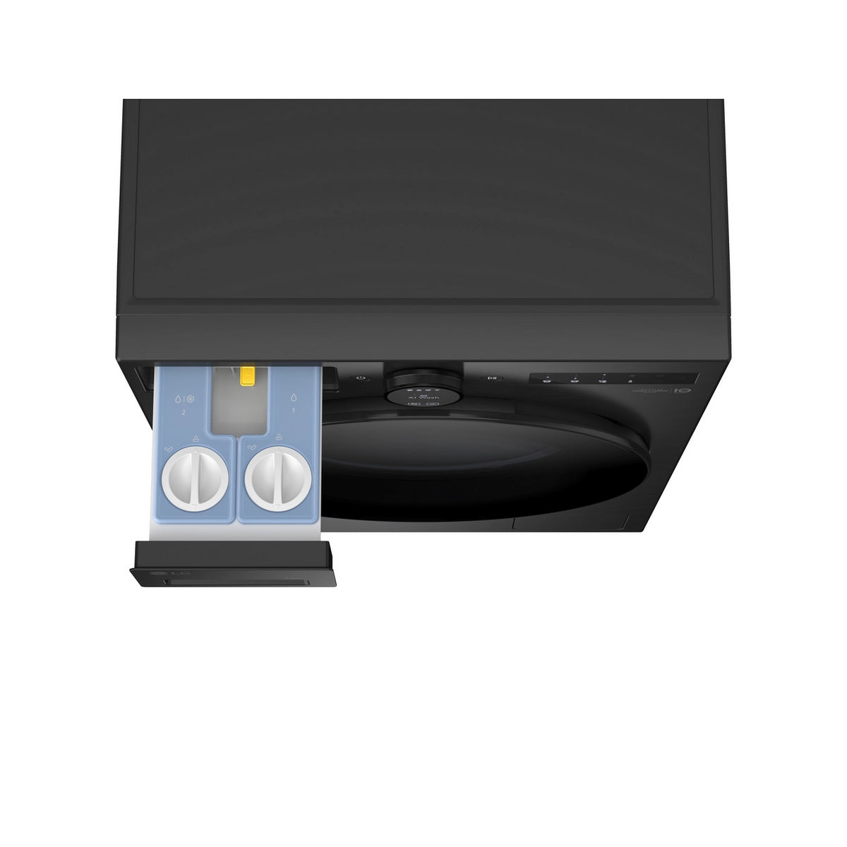 LG F4X7513TBB Series 7 13Kg Freestanding AutoDose Washing Machine, AI Direct Drive, 1400 Spin, 60cm Wide - Matte Black