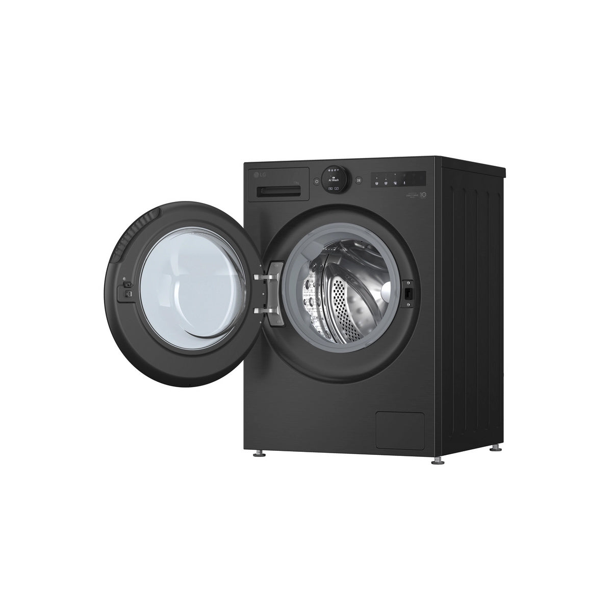 LG F4X7513TBB Series 7 13Kg Freestanding AutoDose Washing Machine, AI Direct Drive, 1400 Spin, 60cm Wide - Matte Black