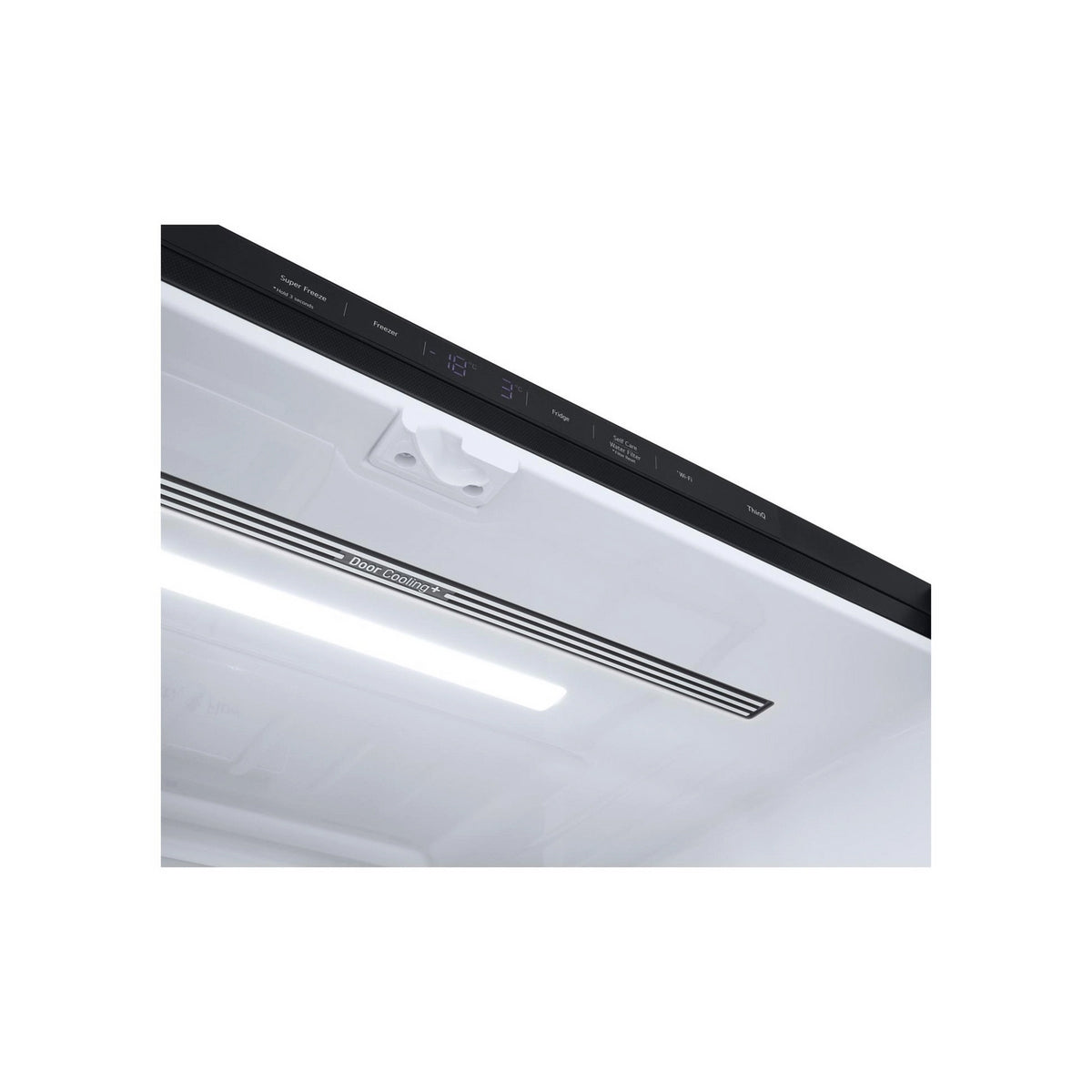 LG GMF960EV4E 50/50 Freestanding Frost Free American Fridge Freezer, 637 Litre, 91.4cm Wide - Essence Black Steel