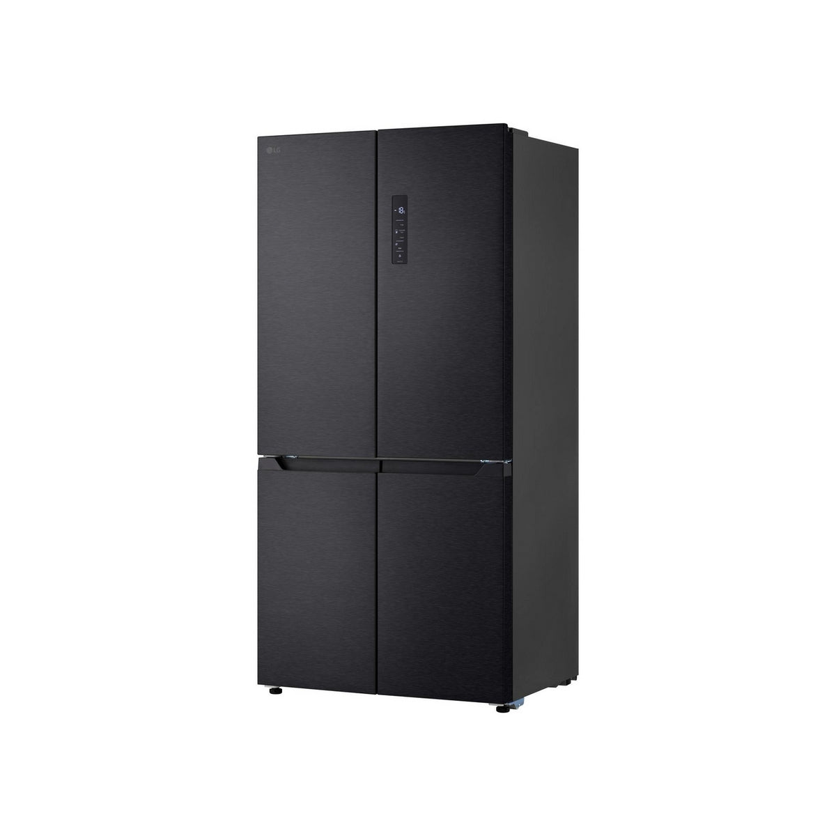 LG GMM42ABBEH No Frost Freestanding American Fridge Freezer, 600 Litre, 91cm Wide - Matte Black