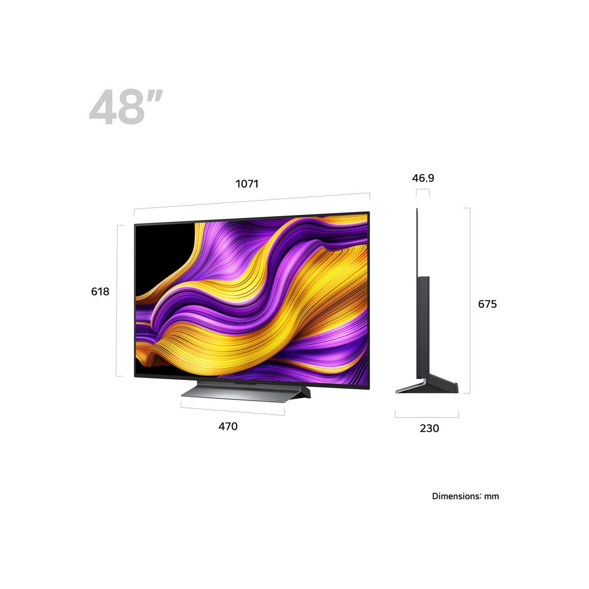 LG OLED48G56LS.AEK 48" 4K OLED Smart TV