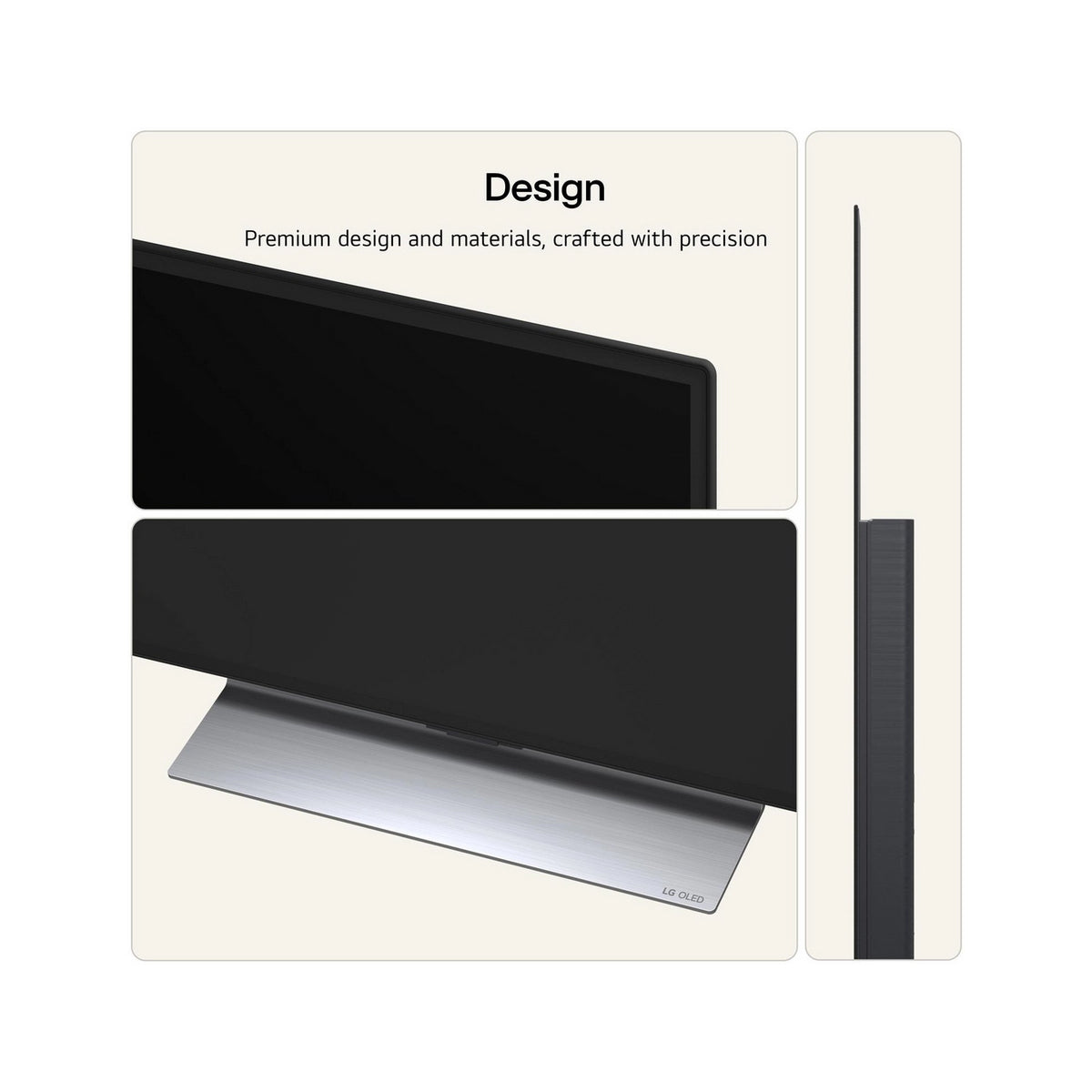LG OLED48G66LS.AEK 48" 4K OLED evo AI Stand Version Smart TV - Black