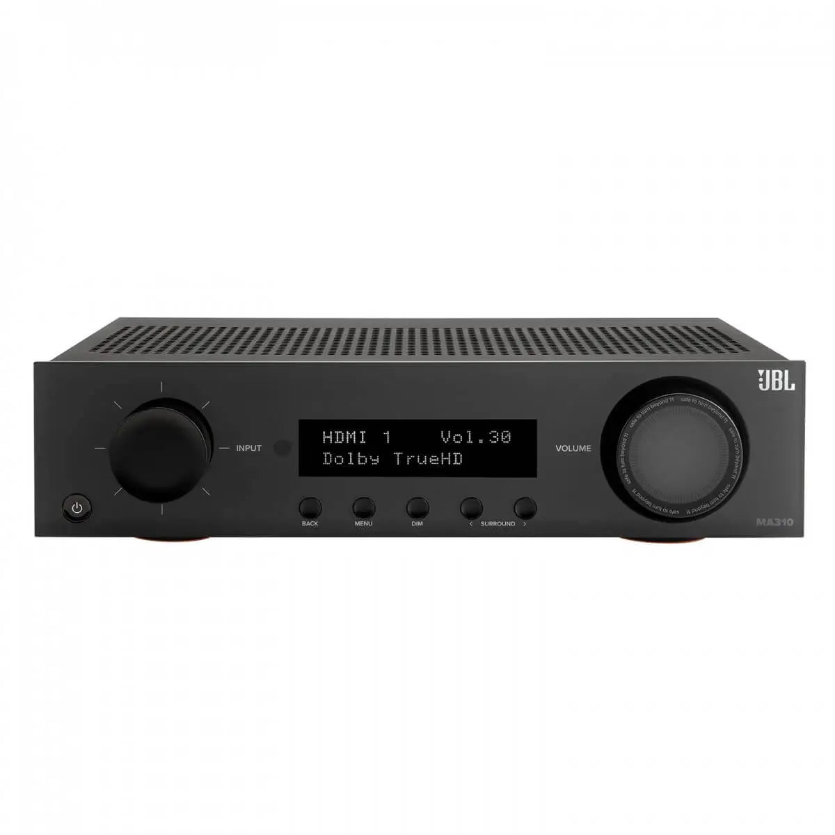 JBL MA310 5.2 Channel 4K AV Receiver, Black